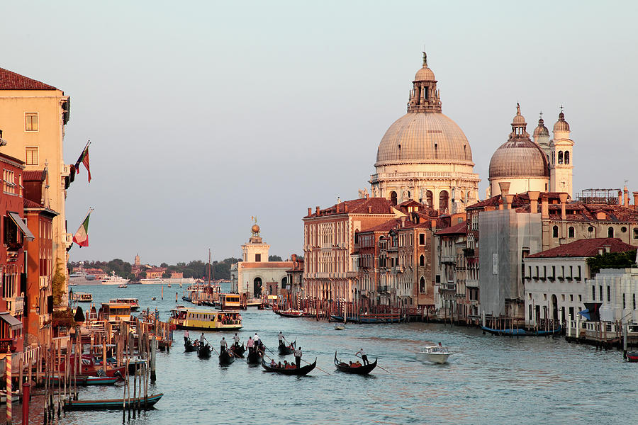 Grand Canal Of Venice At Sunset Photograph by Junghee Choi