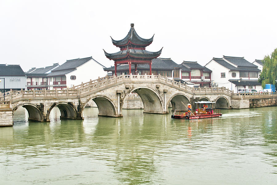 Grand canal Suzhou Photograph by Nick Mares