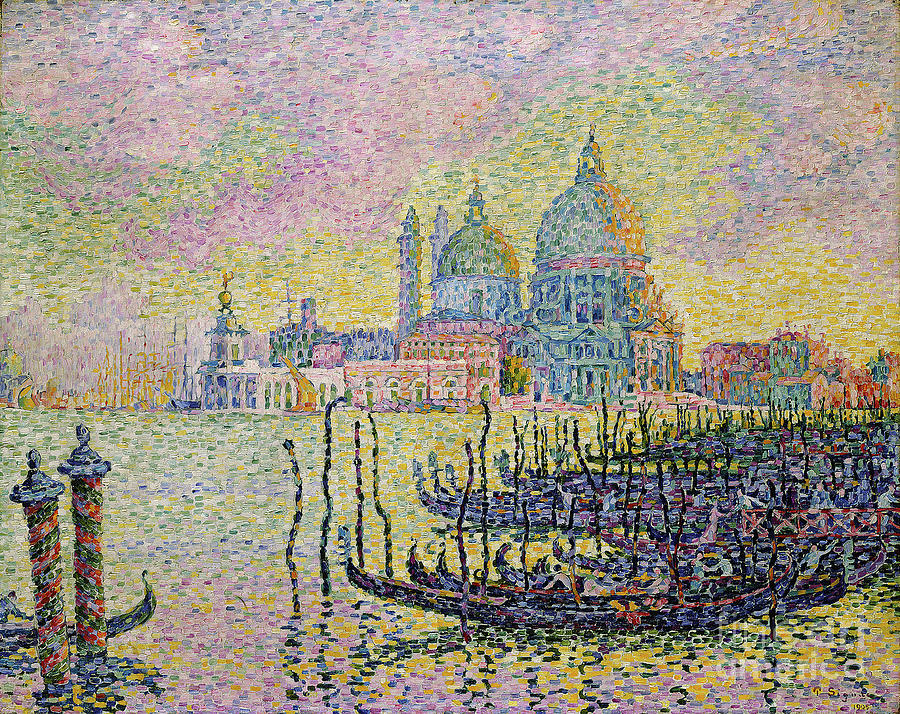 Grand Canal Venice, 1905. Artist Drawing by Heritage Images