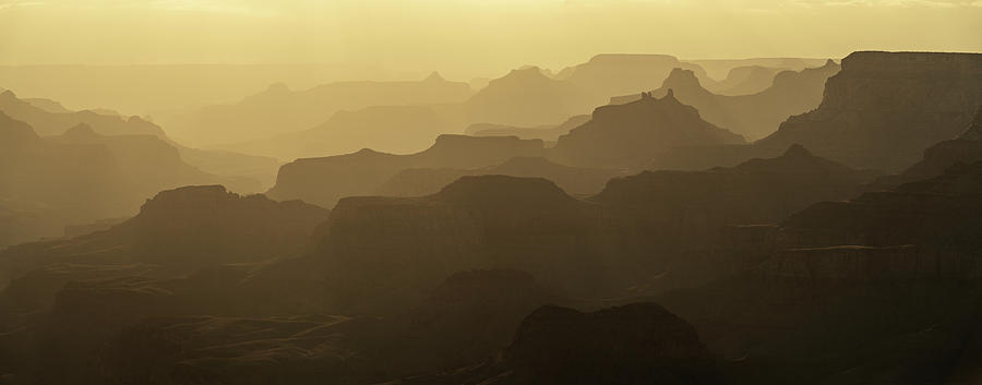 Grand Canyon at dusk Photograph by Kamran Ali