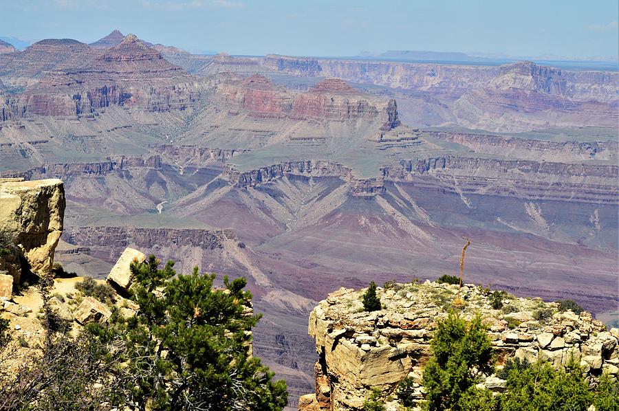 Grand Canyon Distance Photograph by Warren Thompson