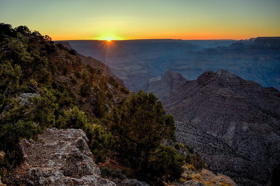 Grand Canyon Last Light Photograph by Chance Kafka