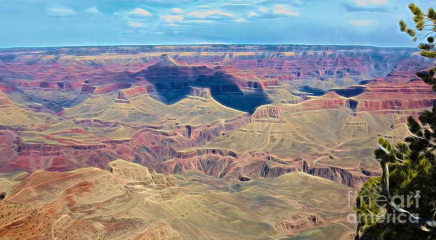 Grand Canyon Mix  Photograph by Chuck Kuhn
