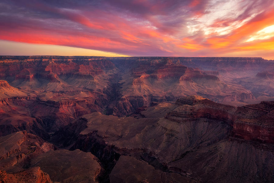 Landscape Photograph - Grand Canyon National Park, 2019. by Bihuan Jin