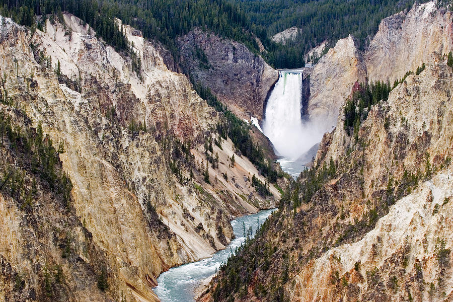 Grand Canyon Of The Yellowstone Photograph by James Zipp