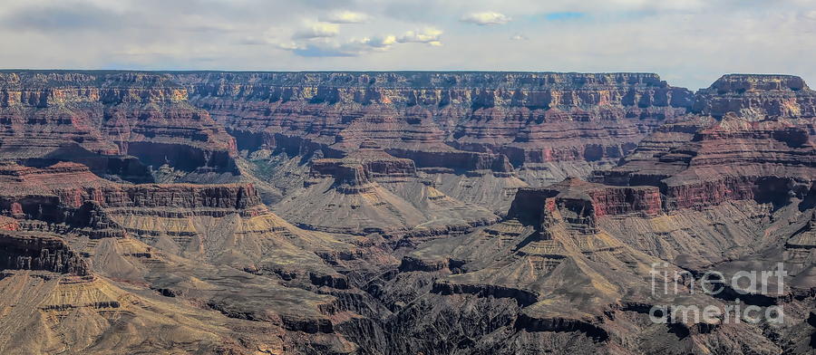 Grand Canyon Raw  Photograph by Chuck Kuhn