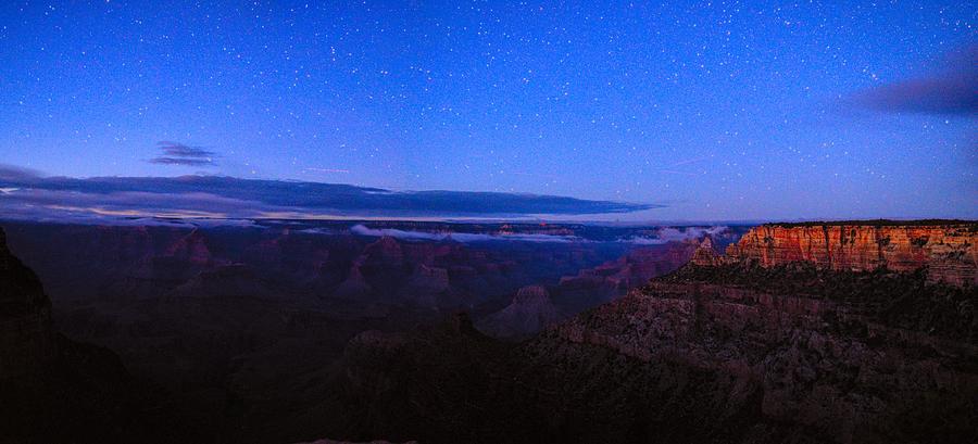 Grand Canyon Stars Panorama Photograph by Chance Kafka