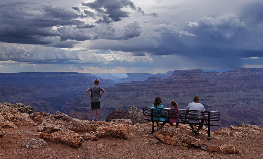 Grand Canyon Storm Photograph by Larry J. Douglas - Fine Art America