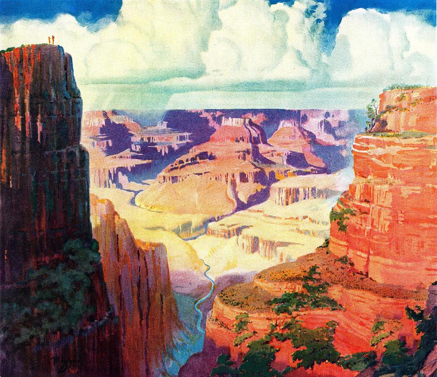 Grand Canyon Drawing by Unkown