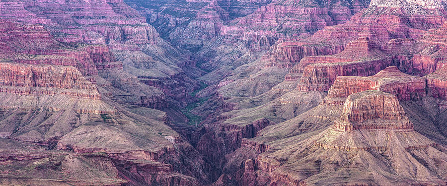 National Parks Photograph - Grand Canyon Valley Panoramic Landscape - Arizona by Gregory Ballos