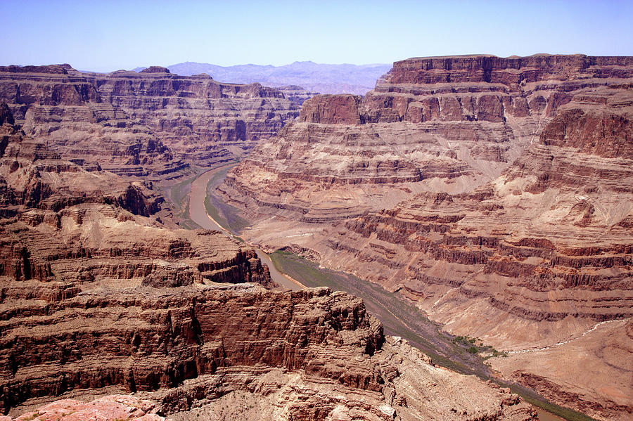 Grand Canyon With Colorado River From Photograph by Rosemary Calvert