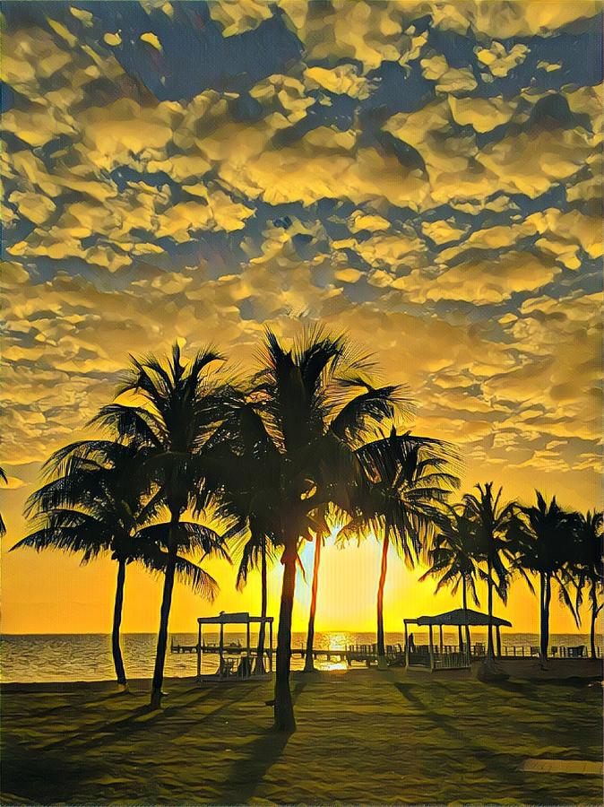 sunset beach grand cayman