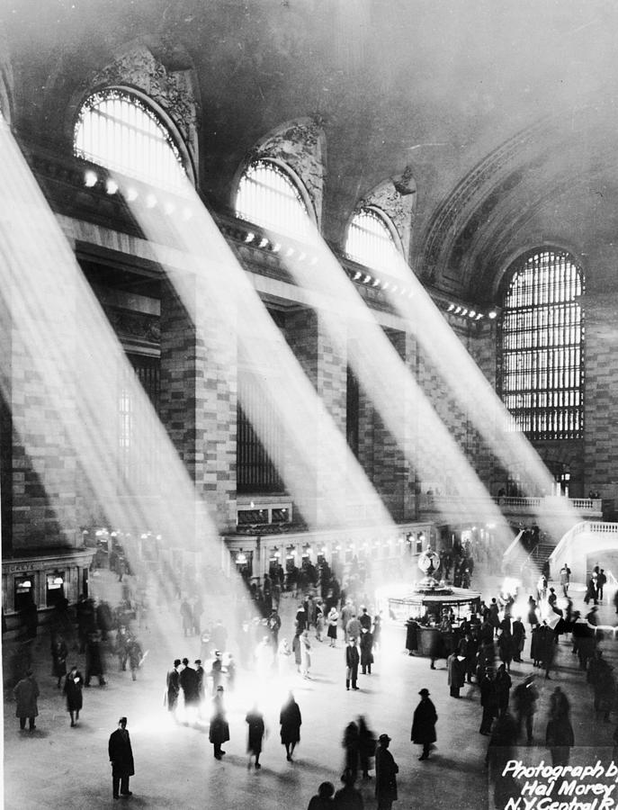 Grand Central Light Photograph by Hal Morey