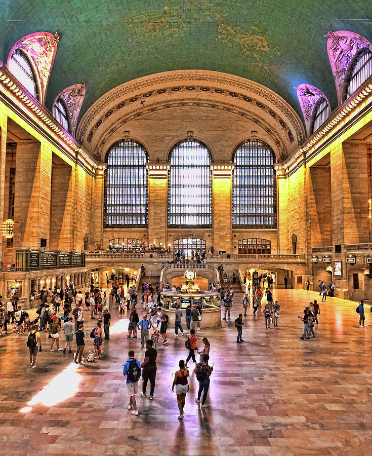 Grand Central Station Main Concourse # 2 by Allen Beatty Grand Central Station Main Concourse # 2 by Allen Beatty