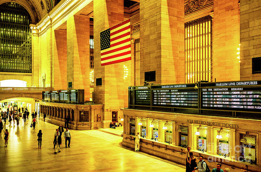 Grand Central Station New York Photograph by M G Whittingham