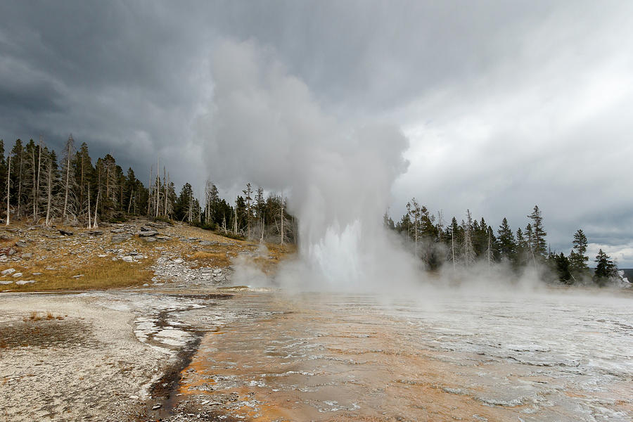 Grand Geyser Photograph by Ronnie And Frances Howard