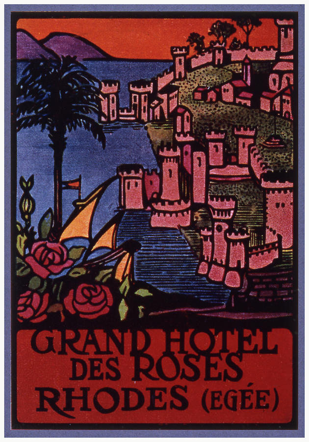 Grand Hotel des Roses Painting by Unknown