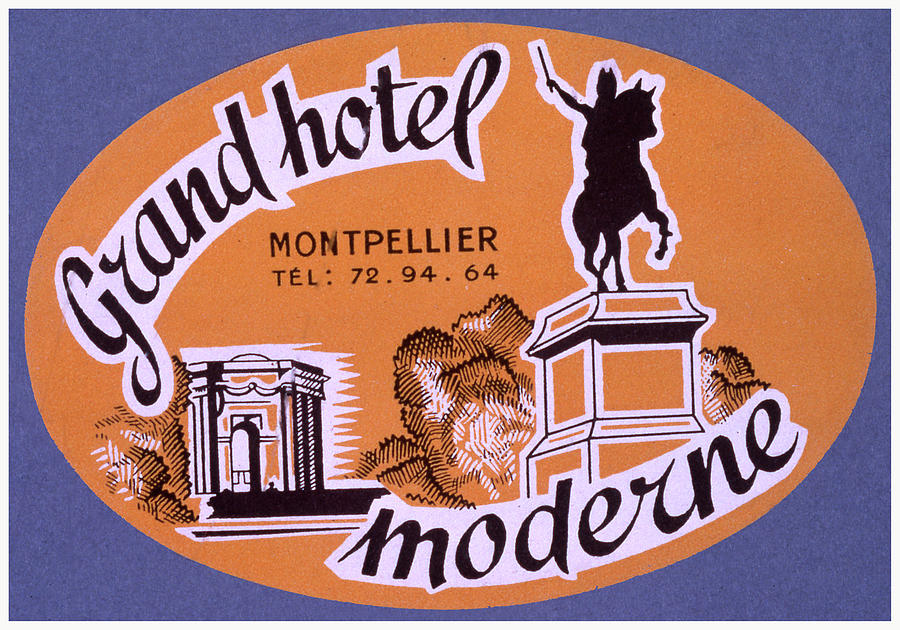 Grand Hotel Moderne Painting by Unknown - Fine Art America