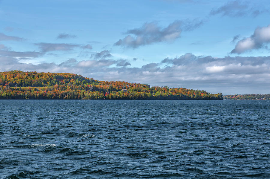 Grand Island Lake Superior Photograph by John M Bailey