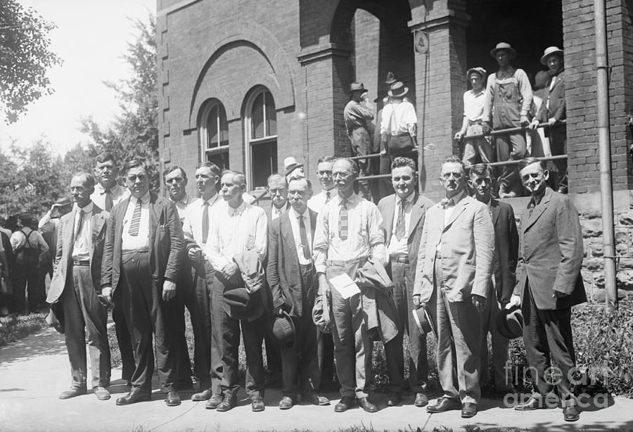 Grand Jury Of The Scopes Monkey Trial Photograph by Bettmann