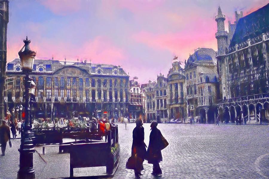 Grand-Place in Brussels Photograph by Christina Ford