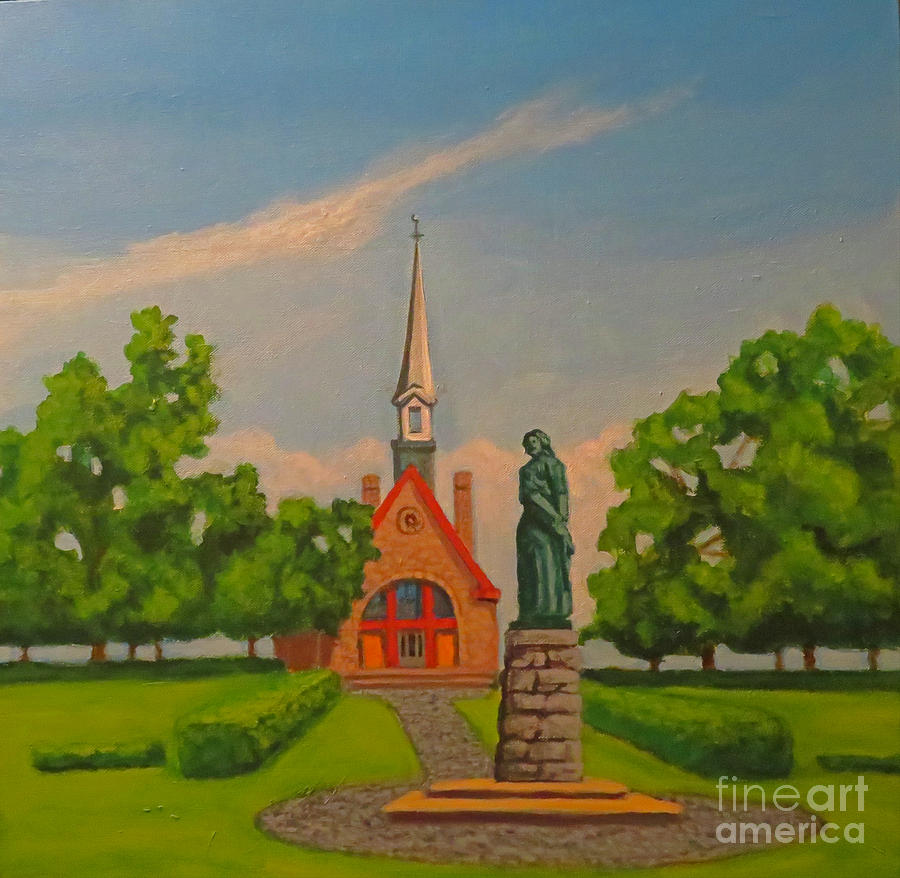 Grand Pre' Acadian National Historic Site Painting by John Malone