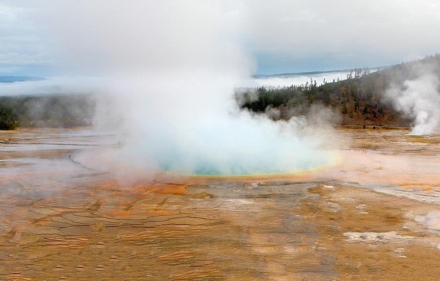 Grand Prismatic Photograph by Ronnie And Frances Howard