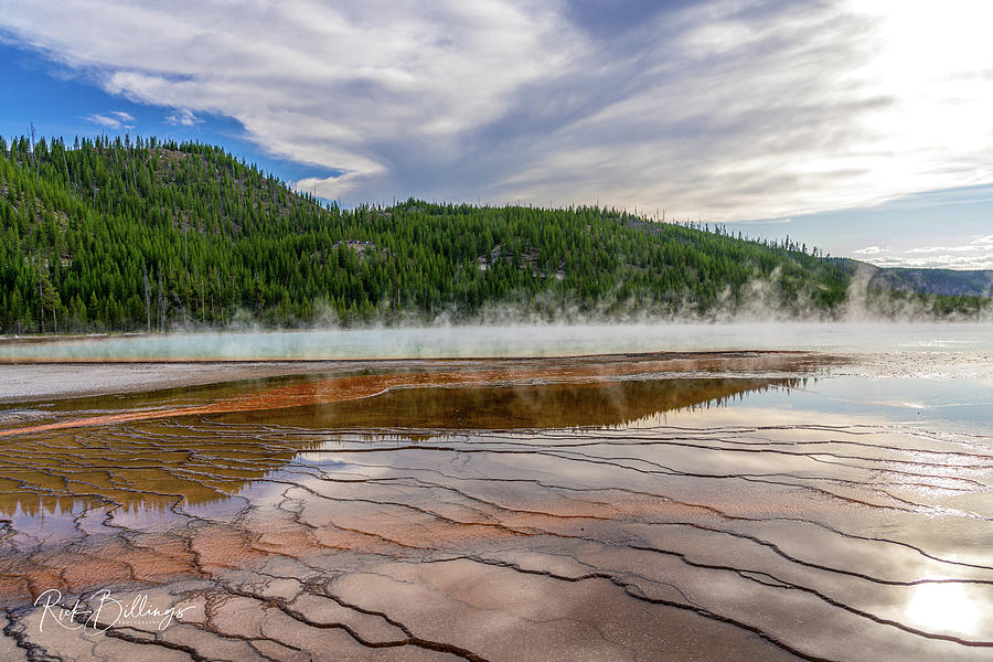 Grand Prismatic Spring 12 by Rick Billings Grand Prismatic Spring 12 by Rick Billings