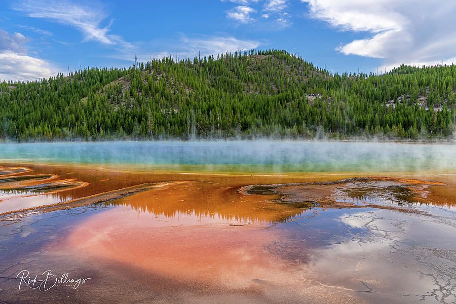 Grand Prismatic Spring 4 by Rick Billings Grand Prismatic Spring 4 by Rick Billings