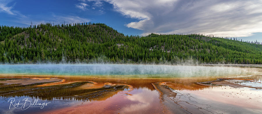 Grand Prismatic Spring 5 by Rick Billings Grand Prismatic Spring 5 by Rick Billings