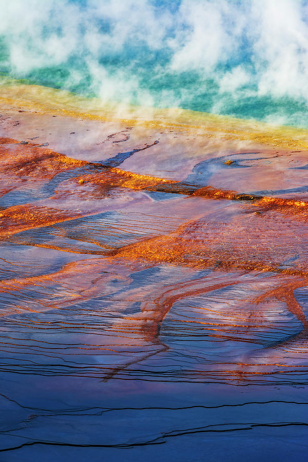 Grand Prismatic Spring Yellowstone Photograph By Russ Bishop Fine Art America