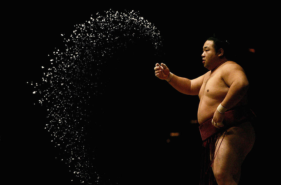 Grand Sumo Championship Photograph by Donald Miralle