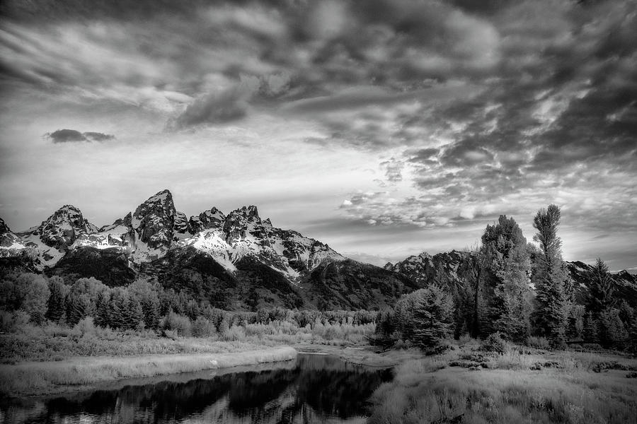 Grand Teton Mountain II Photograph by Jon Glaser