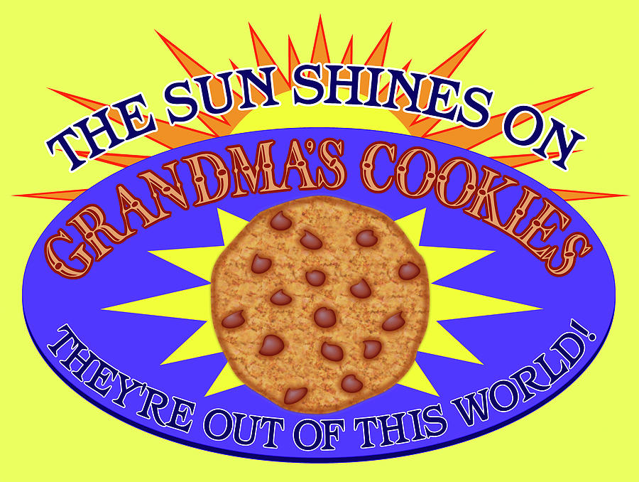 Cookie Digital Art - Grandmas Cookies by Mark Frost