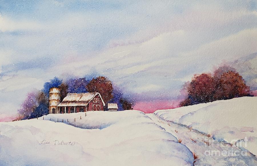 Long Road Home Painting by Lisa Debaets