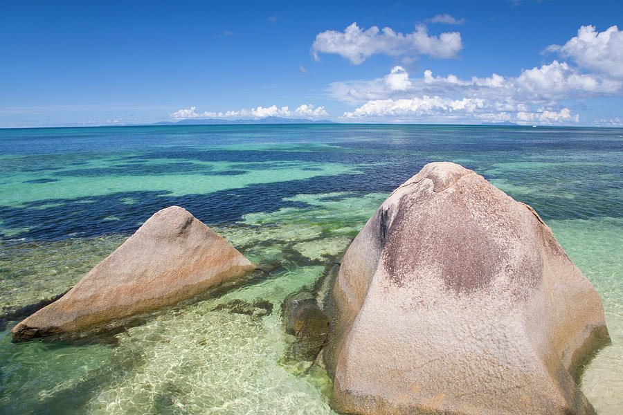 Granite Boulders And Clear Waters Off Photograph by David C Tomlinson