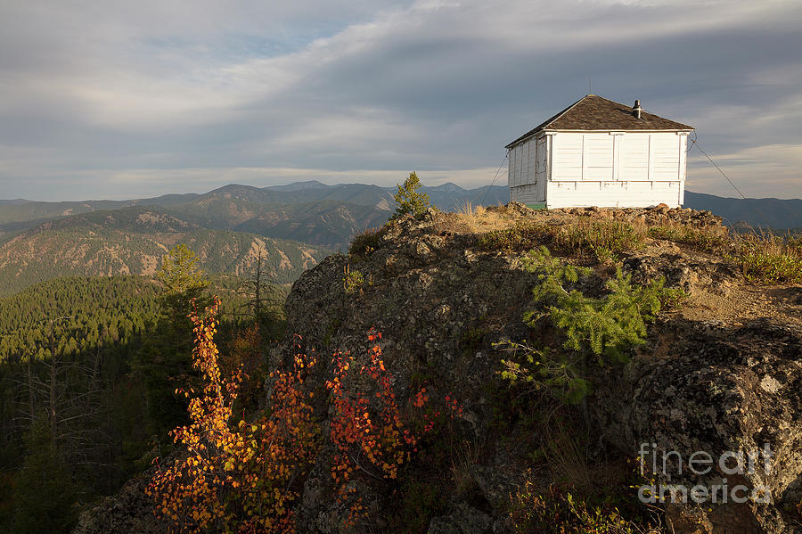 Granite Mountain Lookout Photograph by Idaho Scenic Images Linda Lantzy