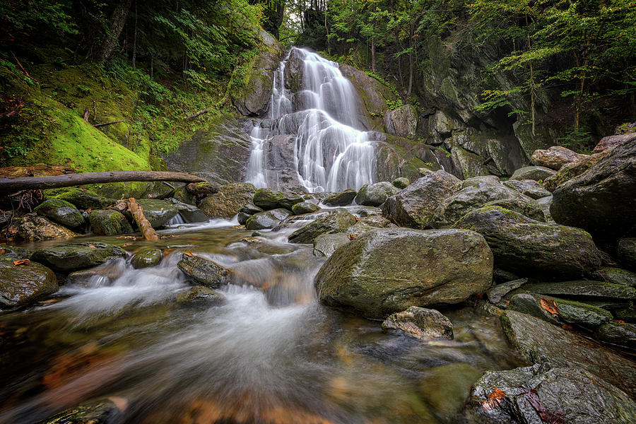 Nature Photograph - Granvilles Moss Glen Falls by Rick Berk