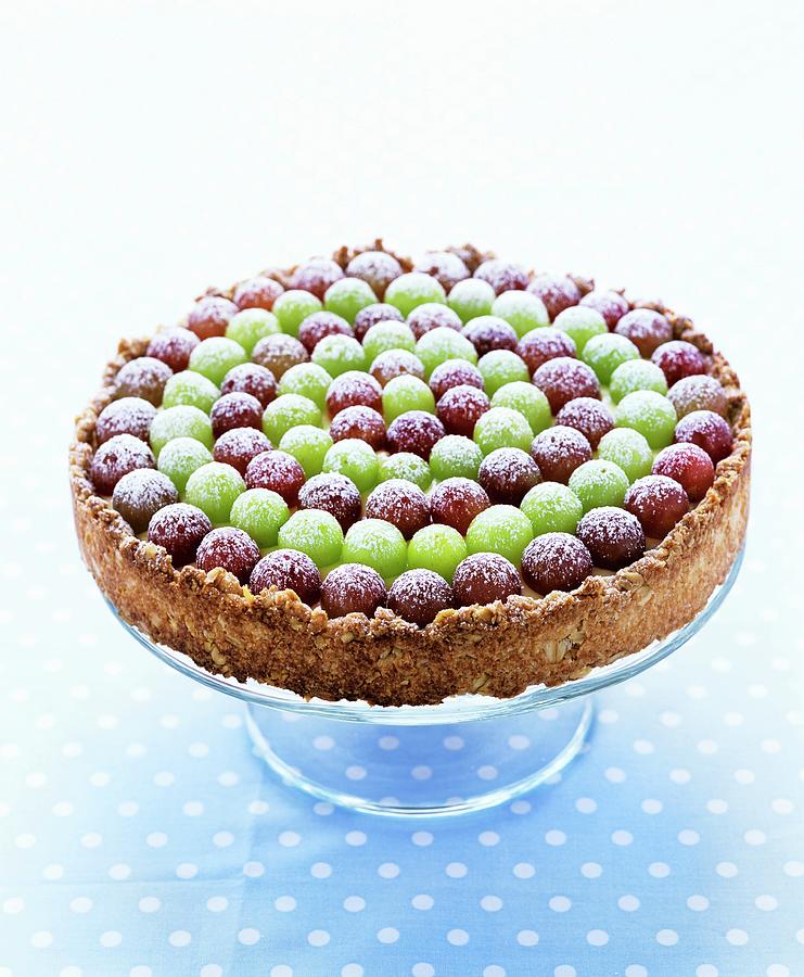 Grape Tart Photograph by Clive Streeter