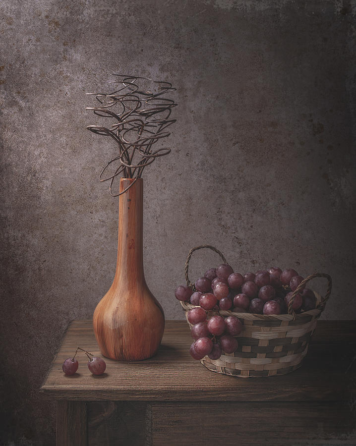 Grape Photograph - Grapes by Margareth Perfoncio