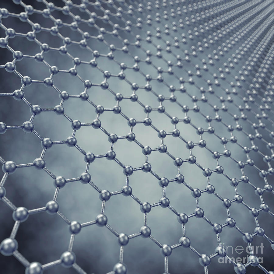 Graphene Photograph by Nobeastsofierce/science Photo Library - Pixels