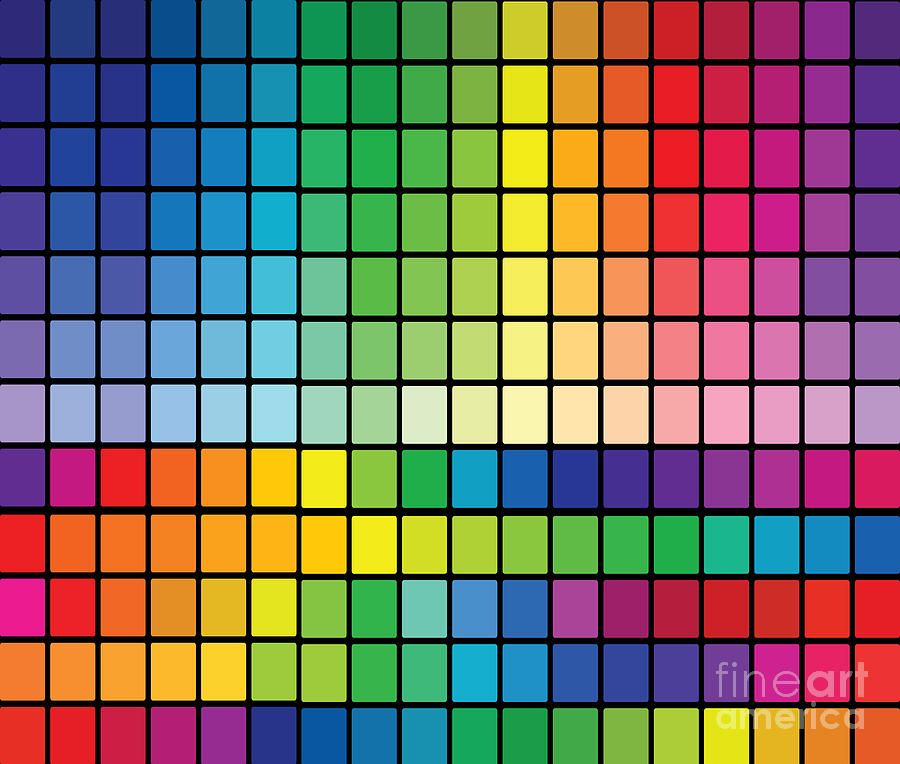 Graphic Design Color Palette Chart Digital Art By Cro Arte | My XXX Hot ...