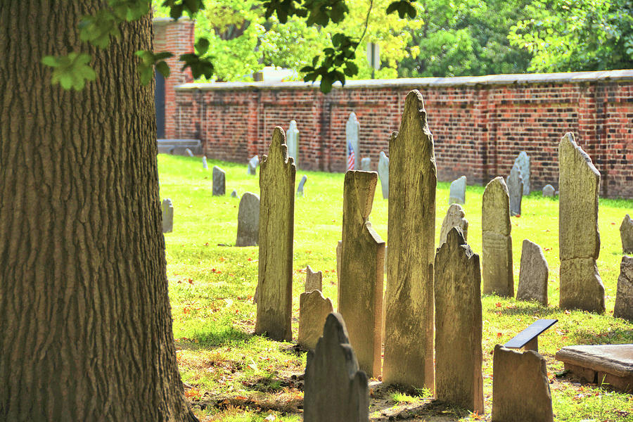 Grave Stones Photograph by JAMART Photography