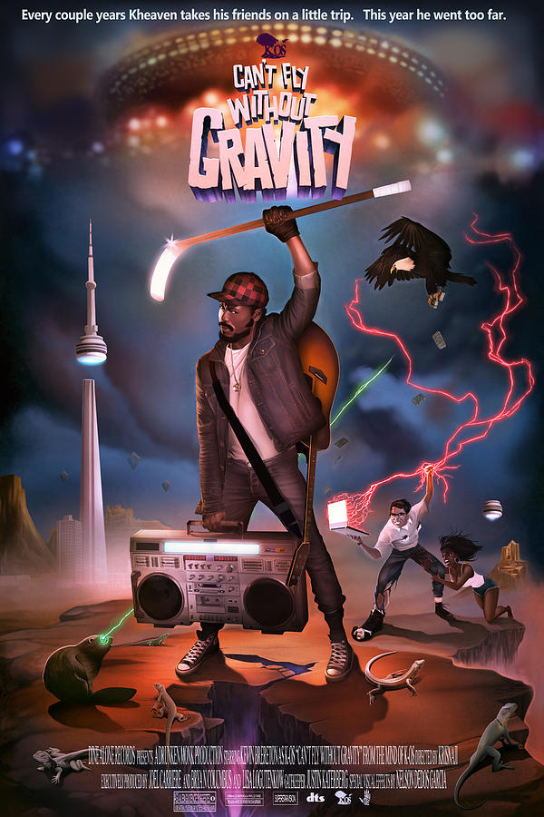 Movie Poster Digital Art - Gravity poster by Nelson Garcia