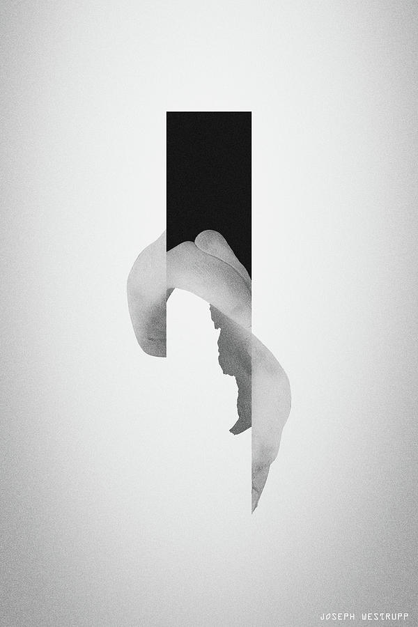Gray Powder Bone Flare - Surreal Abstract Elephant Bone Collage With Rectangle by Joseph Westrupp Gray Powder Bone Flare - Surreal Abstract Elephant Bone Collage With Rectangle by Joseph Westrupp