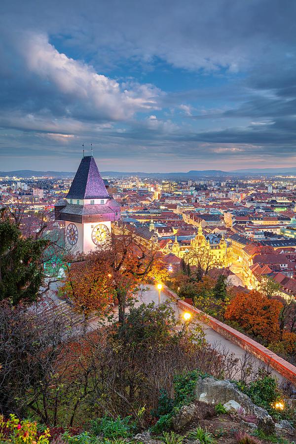 Graz, Austria. Cityscape Image Photograph by Rudi1976 Graz, Austria. Cityscape Image Photograph by Rudi1976