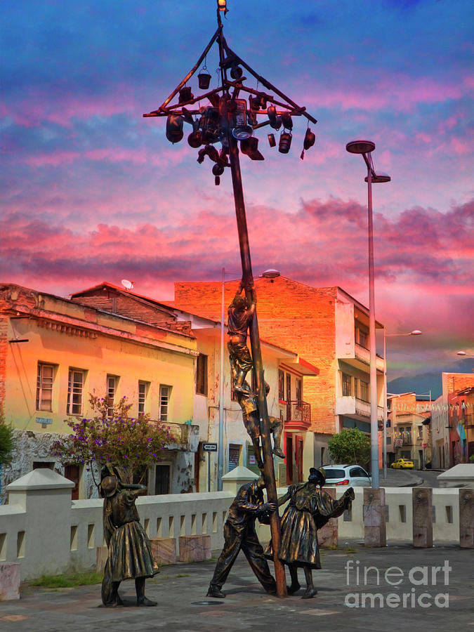 Greased Pole Statue On La Condamine Photograph by Al Bourassa