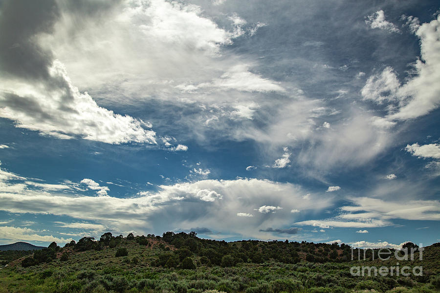 Nevada Photograph - Great Basin Clouds  D1442 by Stephen Parker