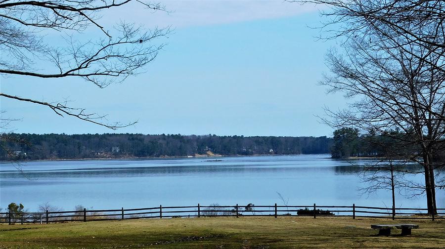 - Great Bay from Wagon Hill  Photograph by THERESA Nye