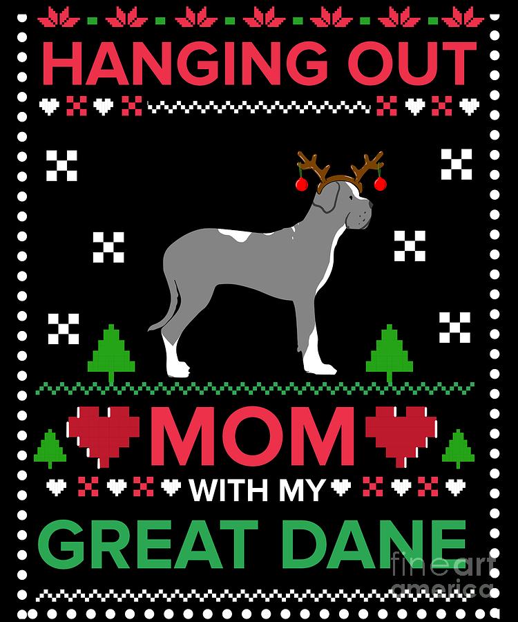 Great dane ugly outlet christmas sweater